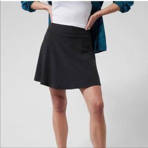 Athleta All Day Skort Skirt In Black 4